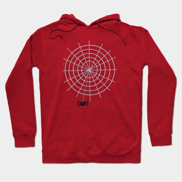 Happy Spider Web Hoodie by Repeat Candy